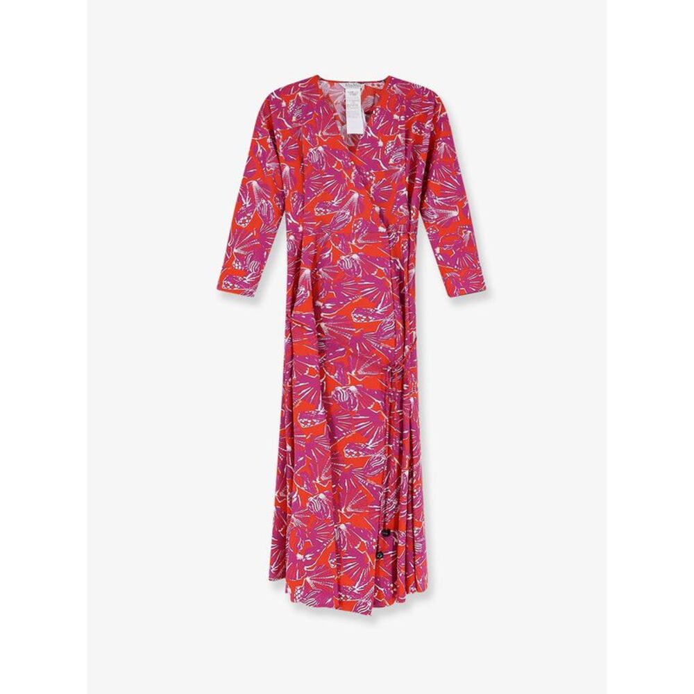 Max Mara Women Mxmcamino Printed Cotton Dress